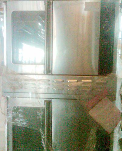 AMERICAN RANGE CONVECTION OVEN Double Stack Full Size Majestic Racks Gas