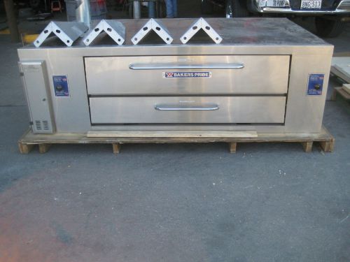 New Never Used Bakers Pride Y-800 Deck / Stone Pizza Oven / Gas