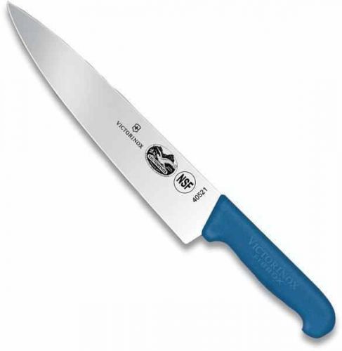 Victorinox 40454 Chef Knife 10&#034; Blue Fibrox Handle