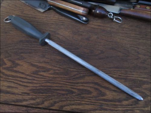 Xl henckels chef&#039;s or butcher&#039;s knife sharpening steel made in germany for sale