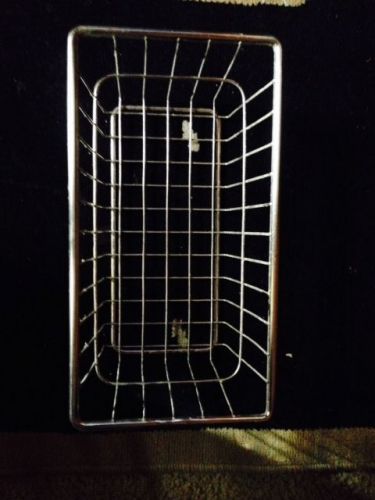 Stainless steel wire basket 12 1/2&#034; l x 6.7&#034;w x 5.15&#034;h for sale