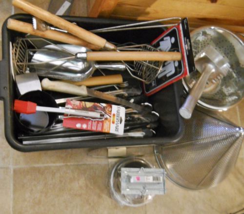 Masher, knife, tongs, strainers and more Restaurant Supplies