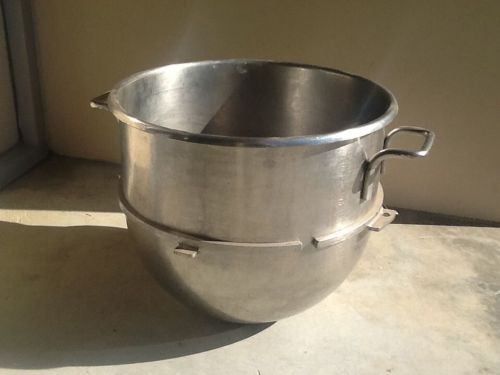 HOBART VMLH 40 MIXING BOWL, USED, STAILESS STEEL, GREAT CONDITION.