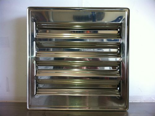 Flame guard stainless steel grease defender 16&#034; x 16&#034; for sale