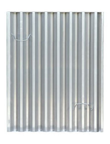Flame Gard TYPE III Aluminum Grease Filter - 24-1/2&#034; x 19-1/2&#034; x 1-5/8&#034;