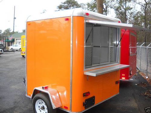 2015  6 x 7  new  concession trailer for sale