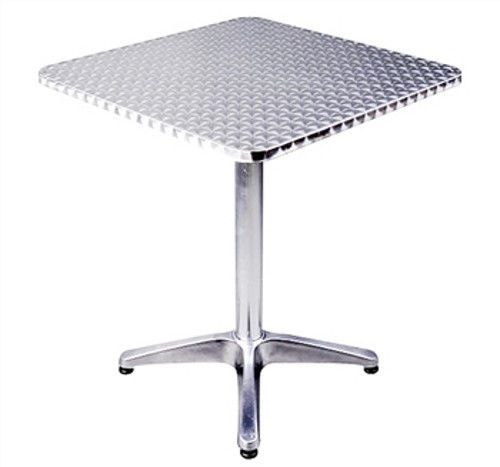 Table stainless steel top adjustable restaurant bar patio bistro pub saloon club for sale