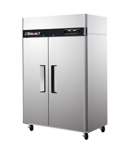 New turbo air jrf-45 j series ss solid door reach dual temp - 2 doors!! for sale