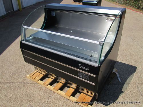 New Turbo Air 50&#034; Wide Open Refrigerator Merchandiser, Color black , TOM-50-SB