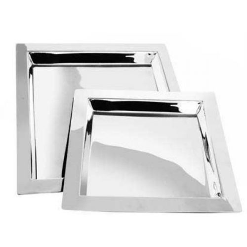 Eastern TableTop 5415 &#034;Brooklyn&#034; Tray 15&#034; Square Stainless Steel