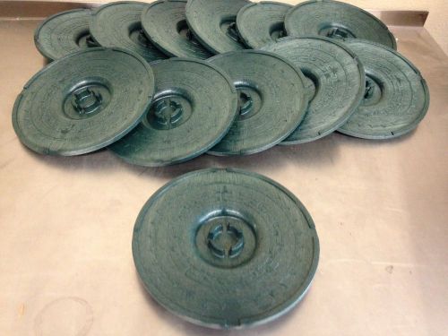 CARLISLE 070308 GREEN 8&#034; TORTILLA LIFT OFF REPLACEMENT LID LOT OF 48 7A071014