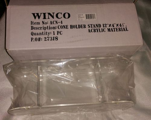 Winco - ACN-4 - 4-Hole Cone Holder