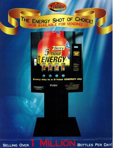 5 hour energy drink vending machine