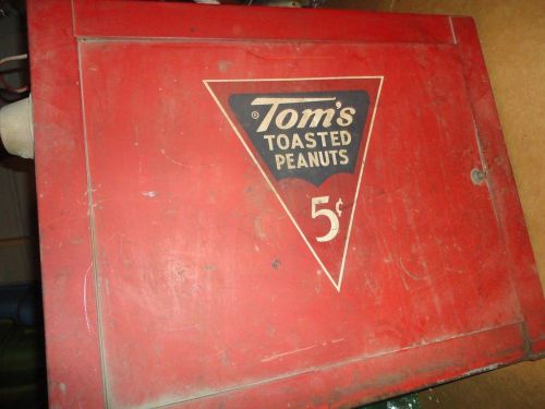 Vintage Tom&#039;s 5 Cent Vending Machine storage bottom