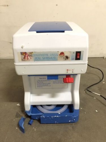 Ice Crusher Commercial Ice Shaver Snow Cone Paramount