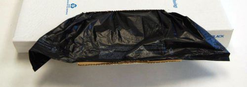 2 Case 2000 Black Plastic Merchandise Shopping Bags 10X13 Disp Suffocation Warn
