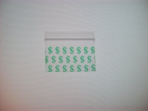 Printed Mini-ZipLock - Zip Lock Bags/Baggies -600 Bags-1 1/4&#034;w X 3/4&#034;h?? Dollar