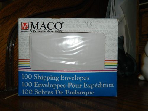 Box 98 Packing List Enclosed Self Adhesive Envelopes Maco 5-1/2 x 4-1/2