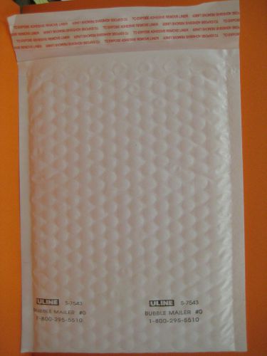 Size #0 POLY Bubble Envelopes Mailers (Pack of 10) #O