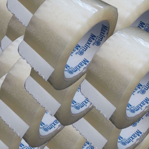 Lot of 13 rolls Commercial Grade Packing Shipping Tapes 3&#034; x110 YDS Clear 1.8MIL