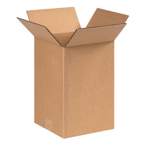 Box partners 6&#034; x 6&#034; x 8&#034; brown corrugated boxes. sold as case of 25 for sale