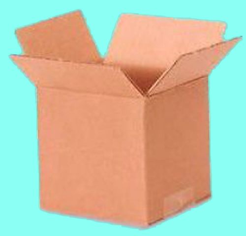 25 4x4x4&#034; cardboard shipping box ** same day shipping for sale