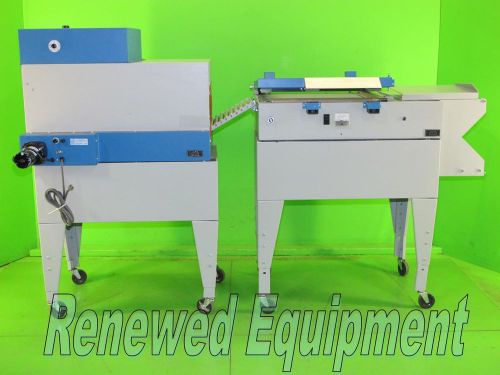 Aps autovend packaging system at-1417 impulse sealer 16-8-30 shrink wrap tunnel for sale
