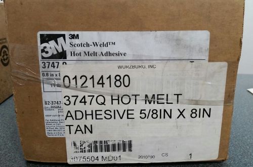 3M Scotch-Weld Hot Melt Adhesive - 5/8&#039;&#039; x 8&#039;&#039; - Tan - NEW
