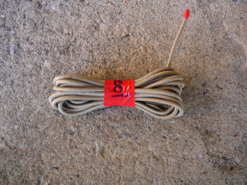 Gold micro nylon coated rubber rope shock cord 1/8&#034; x 8&#039; mini bungee cord for sale