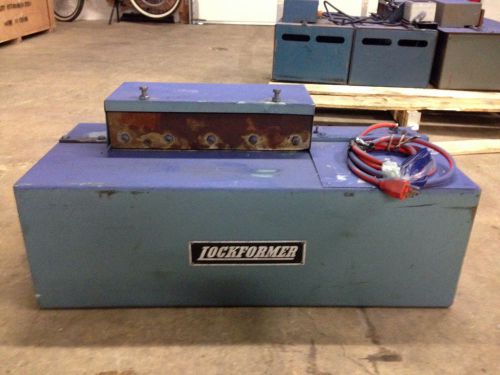 Used 24 Ga Portable Lockformer Pittsburgh Machine