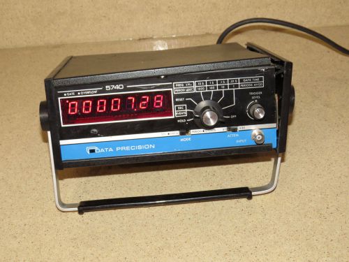 Data precision 5740 100 mhz digital frequency counter (dc2) for sale