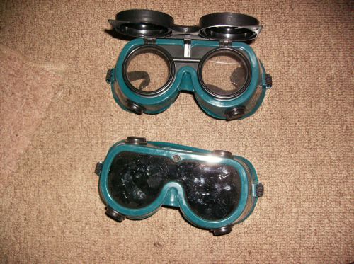 2 pcs set of welding goggles NEW flip and touch dark