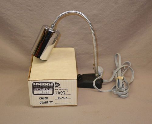NOS NEW ROXTER INDUSTRIAL MAGNETIC GOOSENECK LAMP 7491 MACHINIST SHOP WORKPLACE
