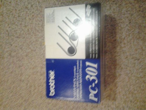 BROTHER PC-301 fax machine printing cartridges pack of 2 NEW w/free shipping