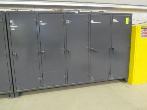 Strong Hold Heavy Duty Storage Cabinet 06-MS-2425 122x24x72 New Surplus