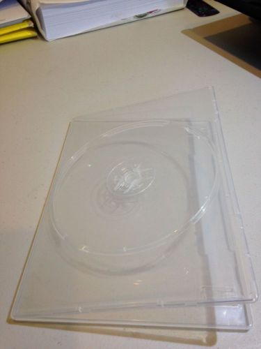 **New** Clear Acrylic Slim DVD Cases - 50