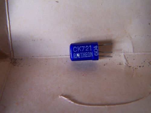 Transistor blue raytheon ge germanium transistor ck721 tested vintage rare for sale