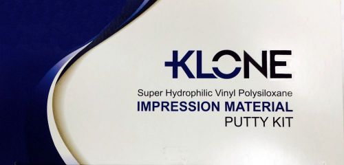 Klone super hydrophilic impression material putty base super fast set for sale