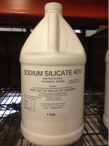SODIUM SILICATE 40%  (WATER GLASS) 1 GALLON