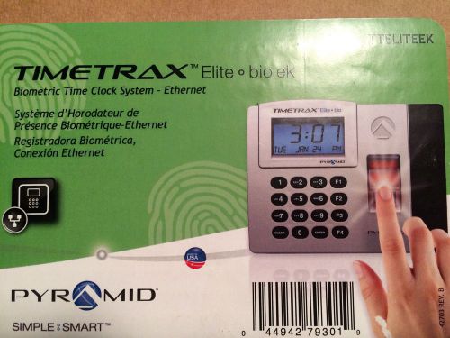 Timetrax Biometric Time Clock System