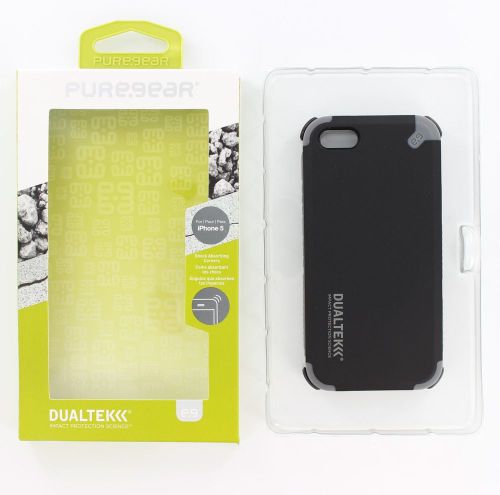 Authentic PUREGEAR DualTek Drop Protective iPhone 5S case cover Shock resistant