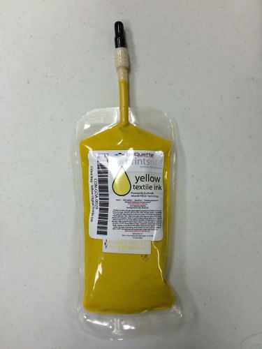 Belquette Printsrite Yellow Textile Ink 250 ml Bag CON-GOA-0012