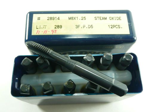12) OSG Hy-Pro M8X 1.25 Steam Oxide Tap