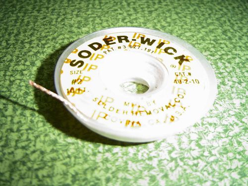 Soder Wick #2 Desoldering Braid .060&#034; 1.5mm 40-2-10 - New