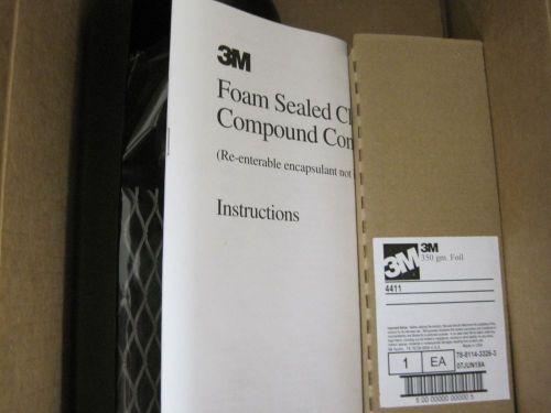 3M FOAM SEALED CLOSURE W/COMPOUND COMPRESSION (400 Pr) FSC3X19/CC-W/0-4442/S NEW
