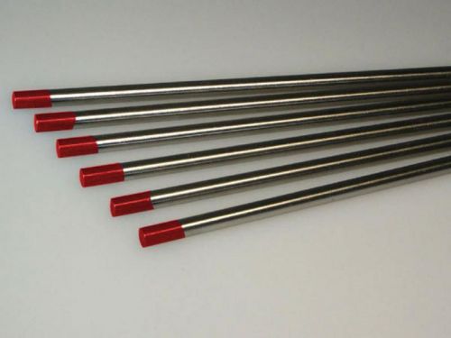 Awa 2% thoriated tungsten electrode, 1/8&#034; dia. x 7&#034; length- 20-pcs.!! for sale
