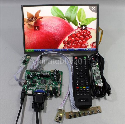 HDMI+VGA+AV+Audio+USB FPV Controller board+10.1&#034; B101UAN02 1920*1200+touch panel
