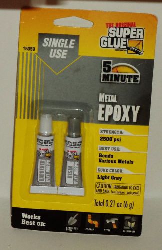 The original super glue metal epoky 2 single use tubes steal copper alluminum for sale