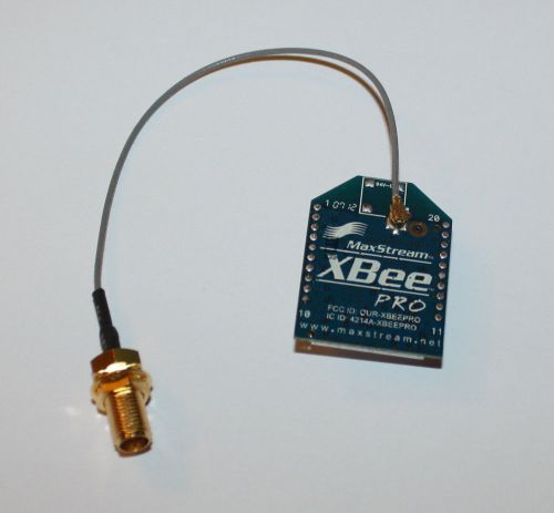 Maxstream Digi XBee Pro XBP24-AUI-001 Module with Cable