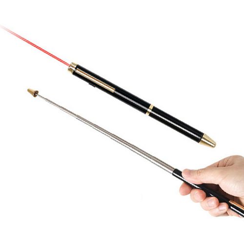 3m lp-5100a laser beam pointer red light pen 650nm adjustable pointer length for sale
